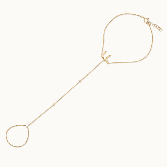 Gold Chai Hand Chain