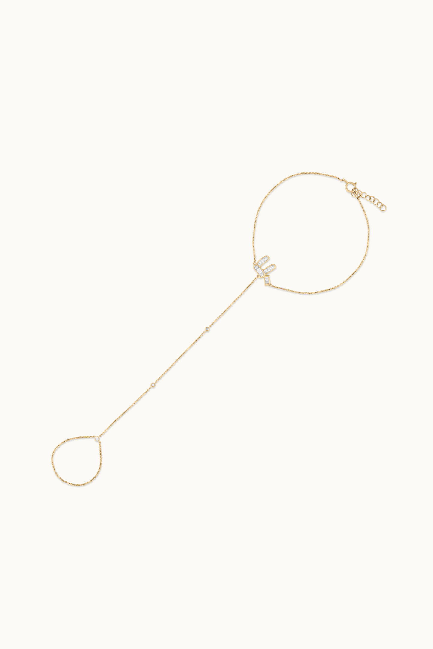 Diamond Chai Hand Chain