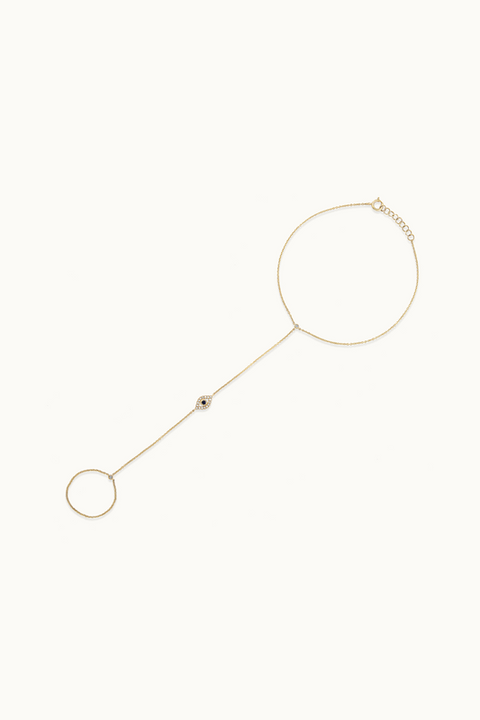 Evil Eye Hand Chain