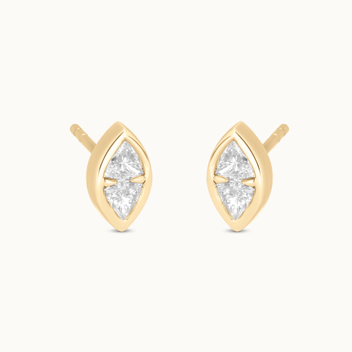 Marquise Diamond Studs