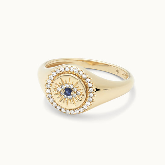 Petit Evil Eye Ring