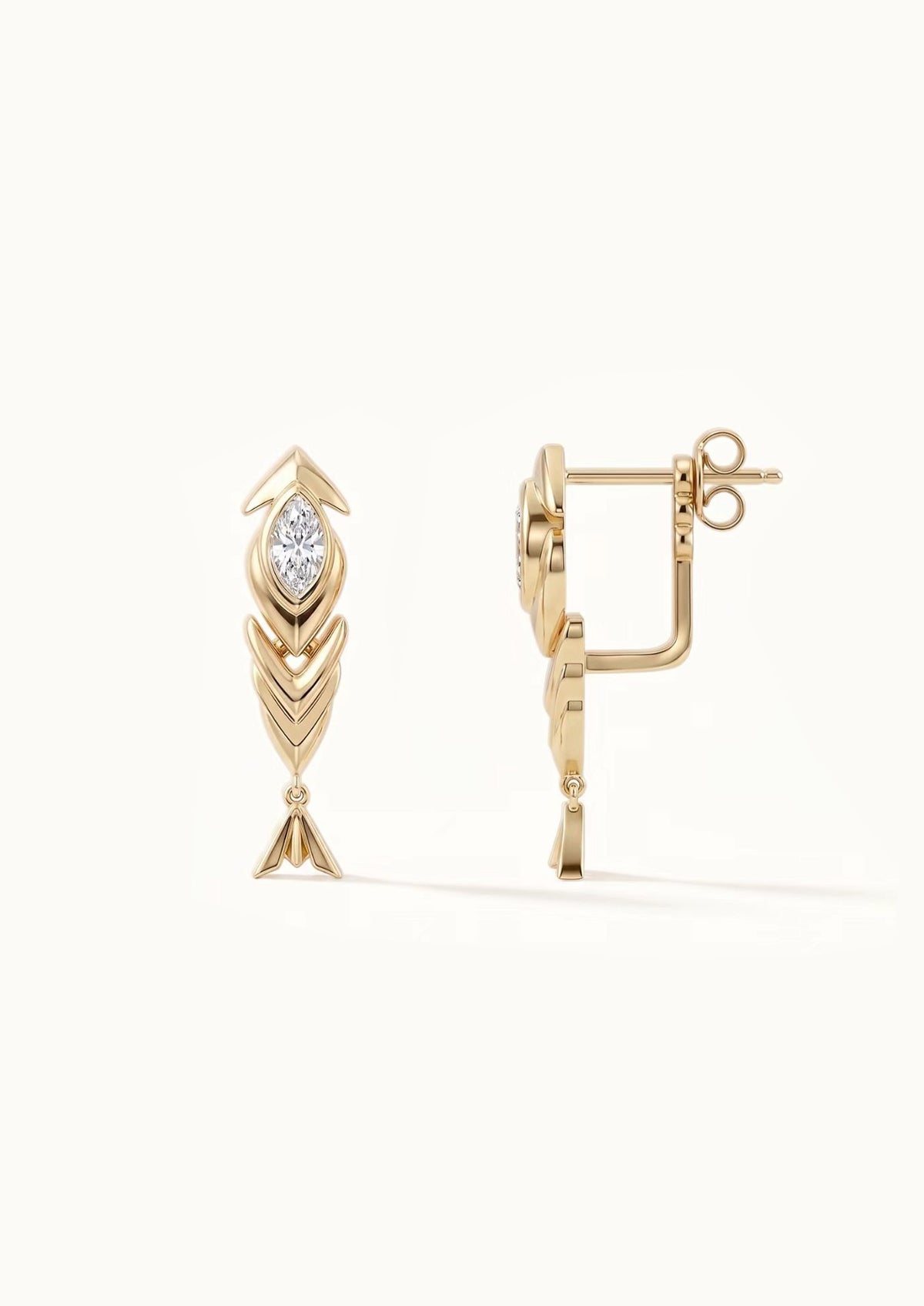 Lucky Fish Earring